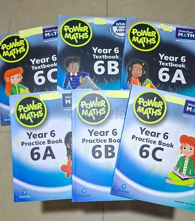 Power Maths Year 6 Textbook & Practice Book Set (6A, 6B, 6C) - Pearson