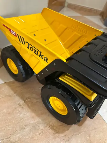 Tonka Yellow Dump Truck Toy - Sturdy Kids Vehicle