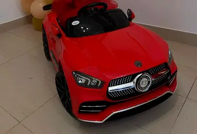 Red Electric Ride-On Toy Car for Kids — Good Condition