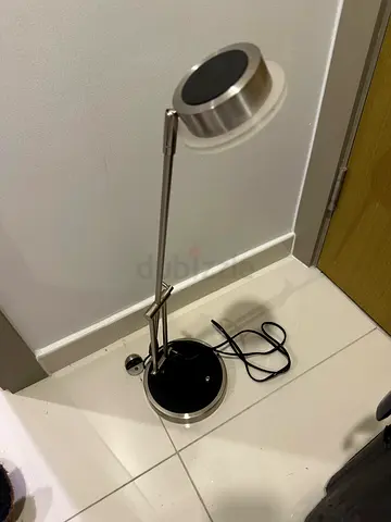 Adjustable LED Desk/Reading Lamp - Brushed Metal Finish