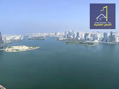 2-Bedroom Apartment with Sea View & Parking in a Luxury Tower – Al Majaz 3