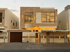 🏡 Luxury Villa for Sale in Al Zahya – Ajman | 5 Master Bedrooms | 2 Living Rooms | Utilities In