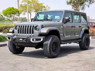 JEEP WRANGLER UNLIMITED SAHARA GCC AGENCY SERVICE UNDER WARRANTY