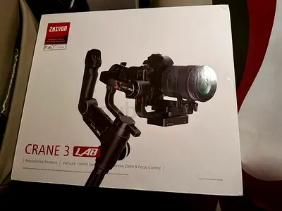 Zhiyun Crane 3 LAB 3-Axis Gimbal Stabilizer - Boxed, New