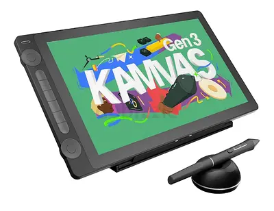 BRAND NEW / BOX PACKED] HUION Kamvas 16 (Gen 3) 2.5K QHD Drawing Tablet