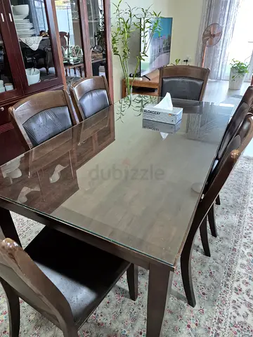 Dining Table Set – 6 Chairs