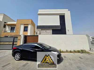 Prime Luxury Family Living: Brand-New 5 Master Bedroom Villa with Rooftop, 2 Halls & Maid's Room fo