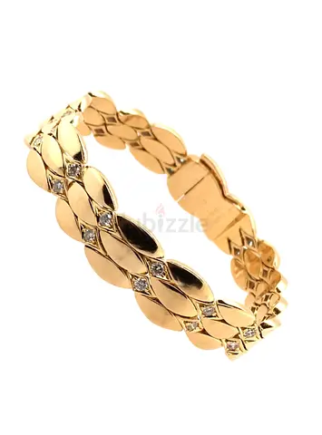 Cartier Vintage 18k Gold and Diamond Bracelet