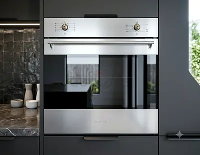 Smeg 60cm Built-in Gas Oven – High Performance | Premium Italian Quality