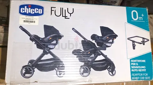 Chicco Fully adapter for KeyFit car seat (0+). New. Unused. AED 70 Only!