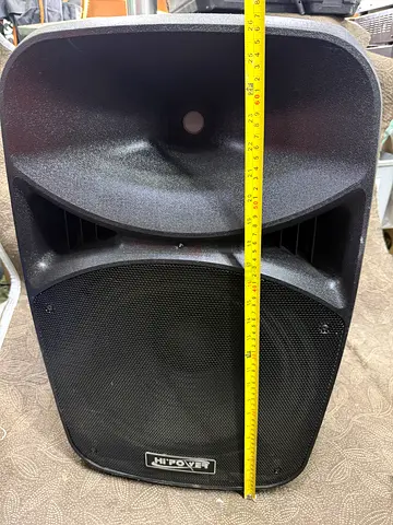 high power 15-inch Portable PA Speaker - Powerful Bass, Good Condition
