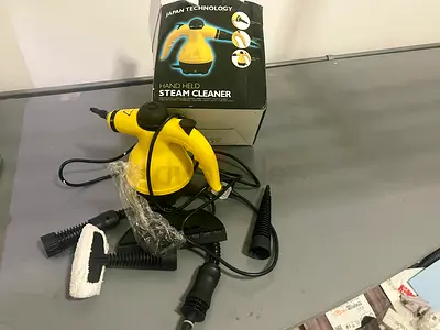 Handheld Steam Cleaner with Accessories - Good Working Condition
