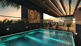 1BR Apartment | AUM 99 Residences | Skyline View