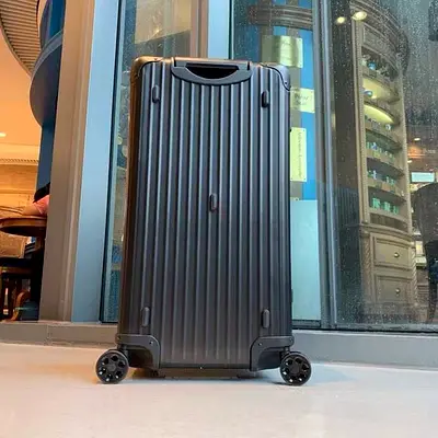 Aluminum black trunk
