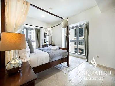 Furnished 2BR Apartment | Balcony | Marina & City Views