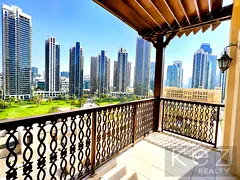 Spacious 1BR | Balcony | Chiller Free | Community View | Old Town
