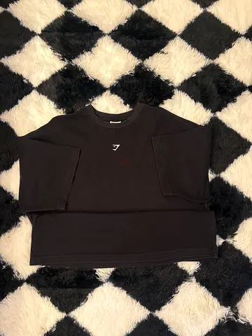 Gym shark oversized sweatshirt, size medium