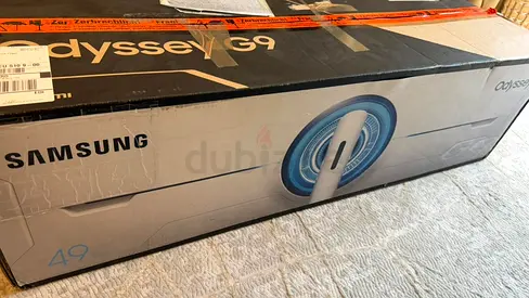 Samsung Odyssey G9 49-inch Curved Gaming Monitor (boxed) and pc for sell