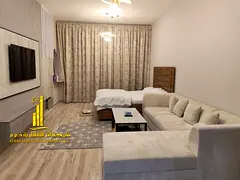 A golden opportunity! Luxurious, fully furnished studio apartment for monthly rent in Ajman One Towe
