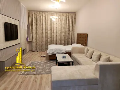 فرصة ذهبية أفخم استوديو مفروش بالكامل للإيجار الشهري في ابراج عجمان ون تاور الراشدية 3  – عجمان ✨