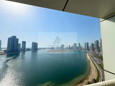 🌊🏡 للإيجار السنوي | غرفتين وصالة – الخان، الشارقة ✨ 🔥 إطلالة بحرية | شهر مجاني | جاهزة للسكن | صيانة مجانية 📍 الموقع: الخان – الشارقة