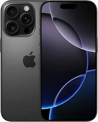 Refurbished iPhone 16 Pro 256gb - Space Black (Good Condition)