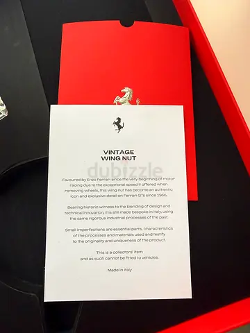Ferrari Vintage Wing Nut Collector's Item