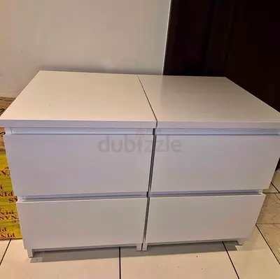 IKEA MALM SIDE TABLES
