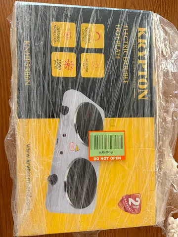 Krypton Electric Double Hot Plate - New in Box