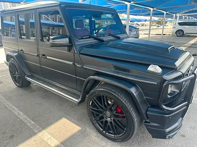 2012 Mercedes-Benz G500 Brabus Kit Matte Black GCC