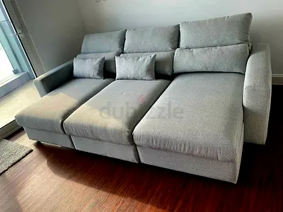 Top Quality ikea Eskilstuna L shape sofa bed with storage