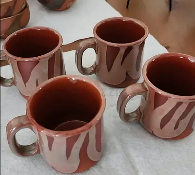 Bengal Terracotta tea cups