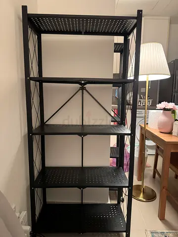 Foldable 5-tier storage shelf for sale – AED 50