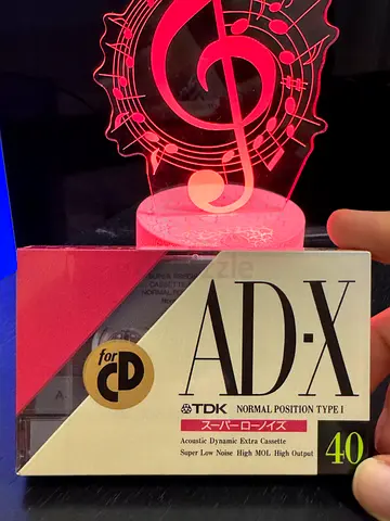 TDK ADX 40min Audio Cassettes New