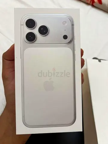 Apple iPhone 17 pro max 256 GB esim Silver) - Brand Boxed