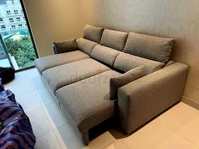 Top Quality ikea Eskilstuna L shape sofa bed with storage