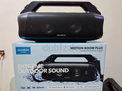 Motion Boom Plus Bluetooth Speaker