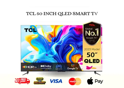 TCL 50 Inch QLED TV | 120Hz Game Accelerator, HDR 10+ 4K Smart TV 50C645