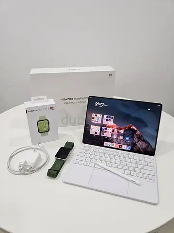 Huawei MatePad 13.2 Pro 512GB with Keyboard, Backplate, Stylus and Watch - Excellent Condition
