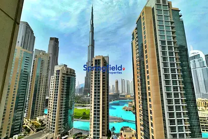 Direct Burj Facing | Newly Renovated | High Floor