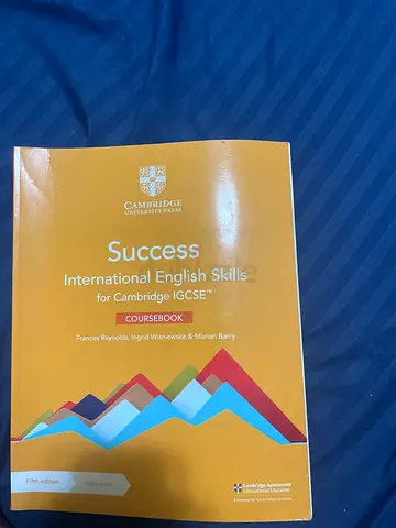 Success International English Skills for Cambridge IGCSE Coursebook (5th edition)