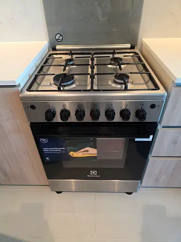 Electrolux Full Gas Cooker 60x60cm Freestanding