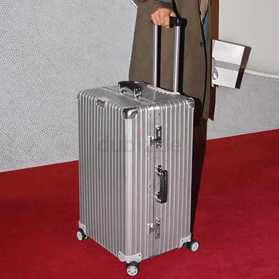 Large travel suitcase
