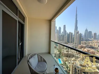 2 Bedroom | Fully Furnished | Burj Khalifa View