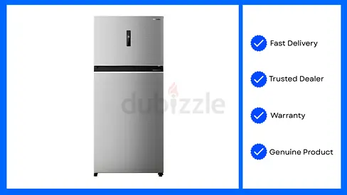 Toshiba Refrigerator 735 Litres Top Mount Fridge Grey 1 Year Warranty