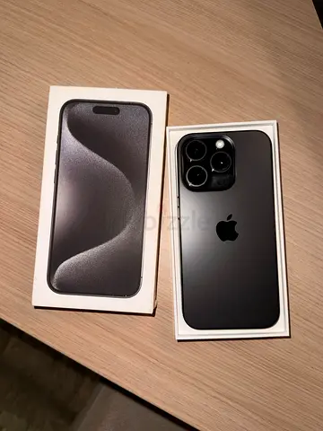 iPhone 15 Pro 256gb Black Titanium