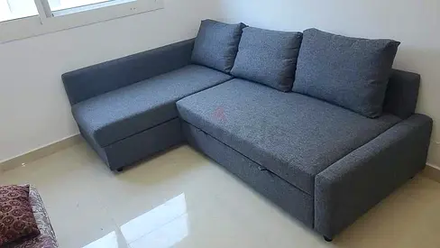 Like new Condition IKEA Sofa Bed Dark gray with Storage
