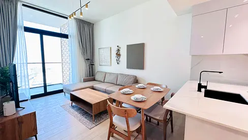 1 BR Apartment in JVC with Landmark View