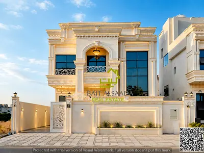 فيلا كلاسيكيه:في قلب عجمان (شامل رسوم التسجيل والتمليك) بسعر جيد, طابقين وروف, تملك حر