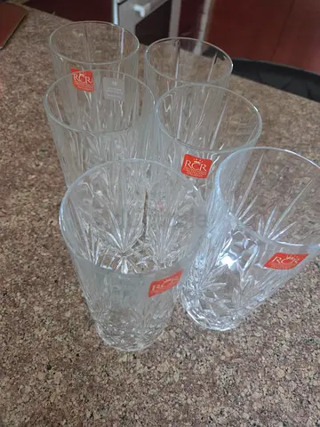 Italiana Crystal Glasses - RCR Cristalleria (Set of 6)